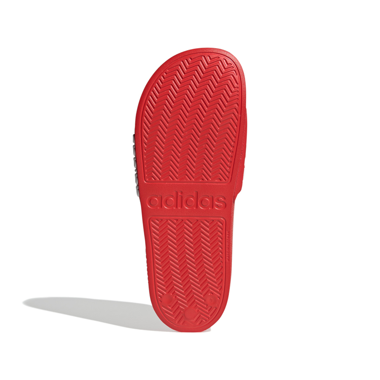 Slapi Adidas ADILETTE SHOWER pt Barbati / 40.5 / Rosu-alb photo 2