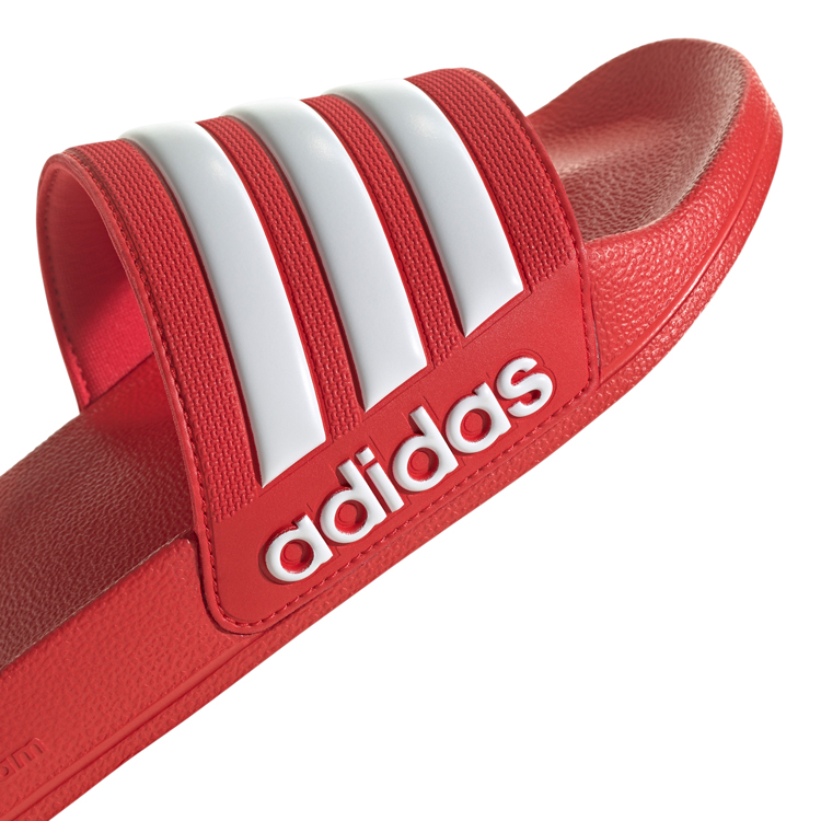 Slapi Adidas ADILETTE SHOWER pt Barbati / 40.5 / Rosu-alb photo 5