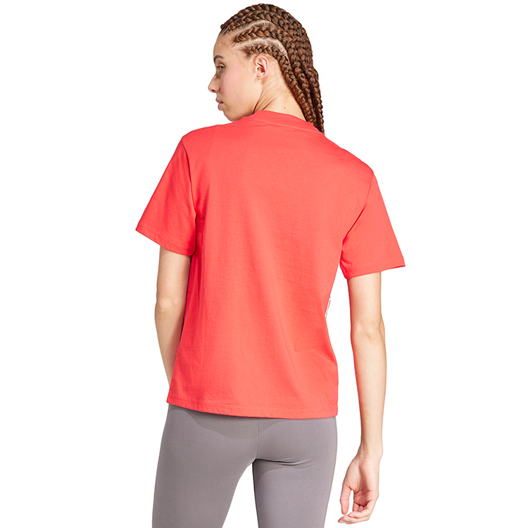 Tricou Adidas W BL SJ T XXS Rosu Femei photo 3