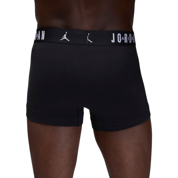 Boxeri Nike JHM MENS FLIGHT COTTON 3PK M Negru Barbati photo 4