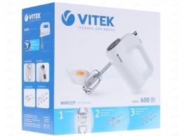 Миксер Vitek VT1423, 5 скоростей, Белый thumbnav 5