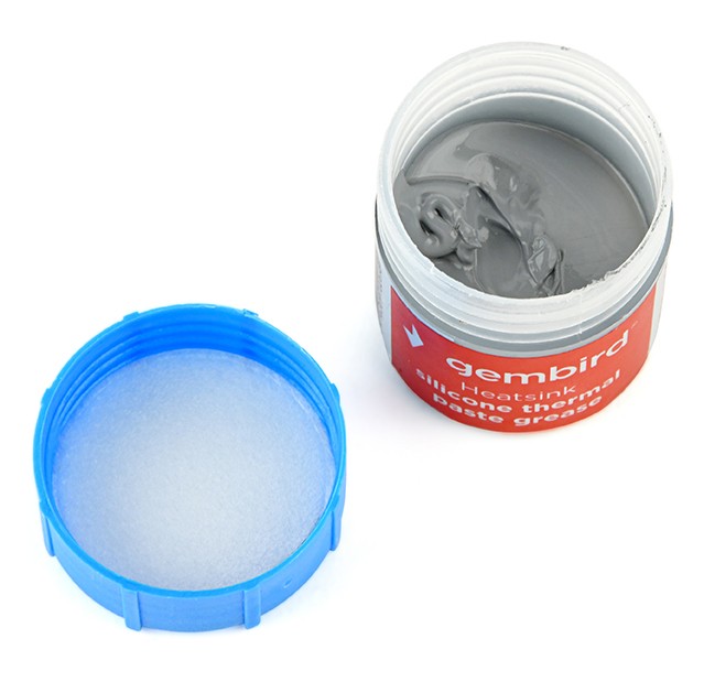 Thermal Paste Gembird TG-G15-02, 15g, Operation Temperature: -30 ~ 280° C, Grey photo 3