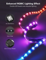 Banda LED pentru TV Govee Envisual TV Backlight T2 with Dual Cameras (75”-85”) thumbnav 5