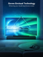 Banda LED pentru TV Govee Envisual TV Backlight T2 with Dual Cameras (75”-85”) thumbnav 7