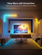 Banda LED pentru TV Govee Envisual TV Backlight T2 with Dual Cameras (75”-85”) thumbnav 8