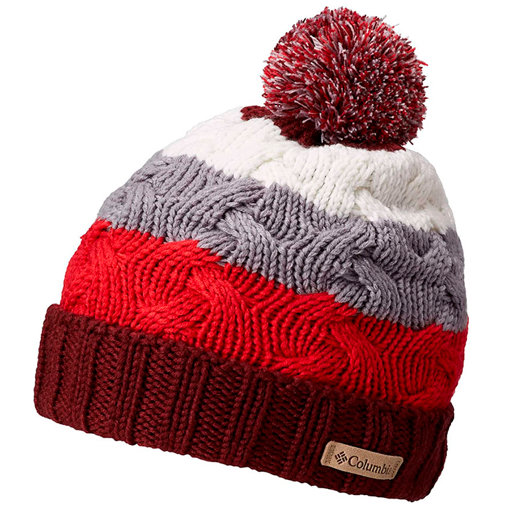 Caciula Columbia Carson Pass Beanie Rosu-gri photo 1 Caciula Columbia Carson Pass Beanie Rosu-gri photo 1