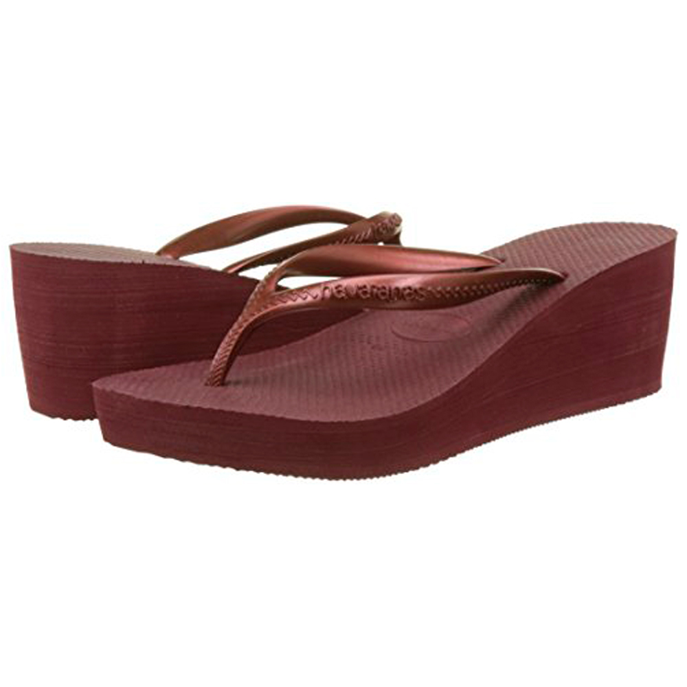 Slapi Havaianas HIGH FASHION pt Femei / 38 / Bordo photo 5