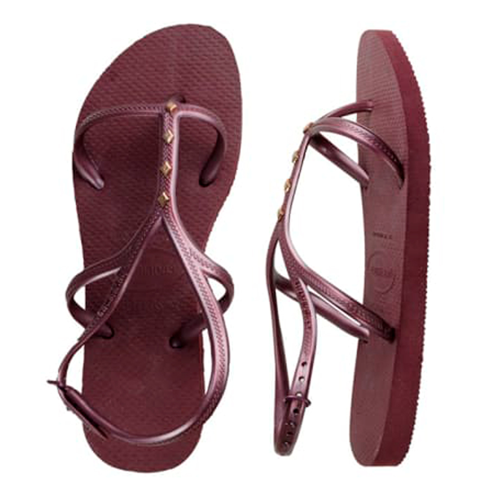 Slapi Havaianas ALLURE MAXI pt Unisex / 35/36 / Maro photo 4