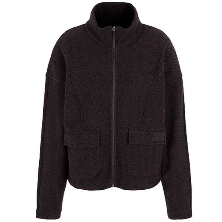 Hanorac EA7 EMPORIO ARMANI JERSEYWEAR XS Negru Femei photo 1