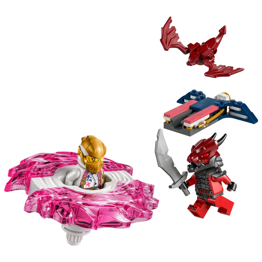 Constructor Lego Ninjago Sora's Dragon Spinjitzu Spinner 71824 de la 6+ ani photo 8