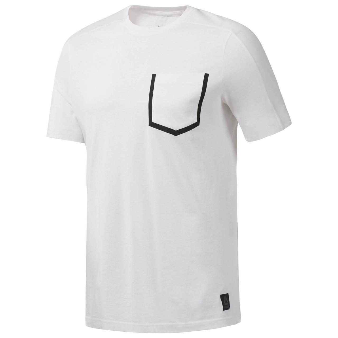 Футболка мужская Reebok Training Supply Mov S Белый photo 1 Футболка мужская Reebok Training Supply Mov S Белый photo 1