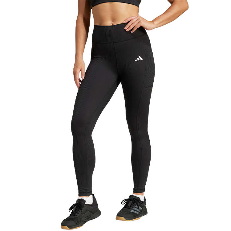 Легинсы Adidas OPT RIB 7/8 L / Женский / XXS / Черный photo 2