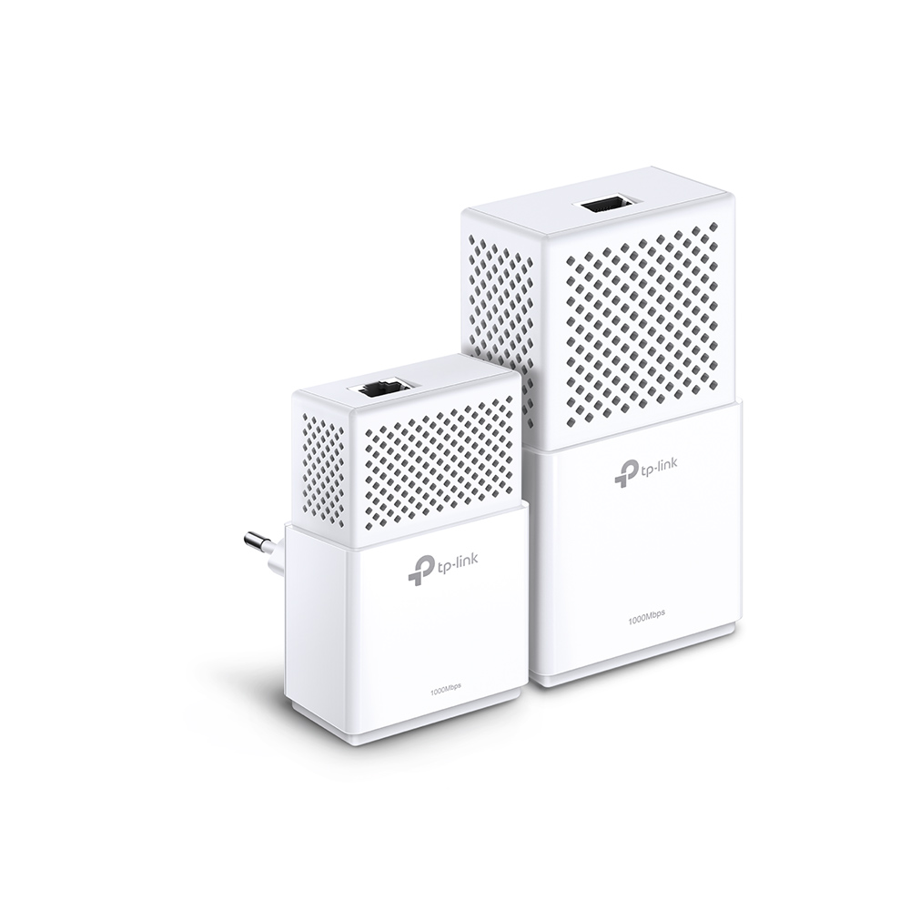 TP-LINK TL-WPA7510 Kit, AV1000 Powerline Adapter Starter Kit + Wi-Fi, Compact Size, 1000Mbps Powerline Datarate, 1 Gigabit LAN Port, 867Mbps at 5Ghz + 300Mbps at 2.4Ghz, 802.11ac/a/b/g/n, Green Powerline, Pair Button, Range 300 meters in house photo 1