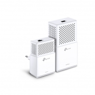TP-LINK TL-WPA7510 Kit, AV1000 Powerline Adapter Starter Kit + Wi-Fi, Compact Size, 1000Mbps Powerline Datarate, 1 Gigabit LAN Port, 867Mbps at 5Ghz + 300Mbps at 2.4Ghz, 802.11ac/a/b/g/n, Green Powerline, Pair Button, Range 300 meters in house thumbnav 1