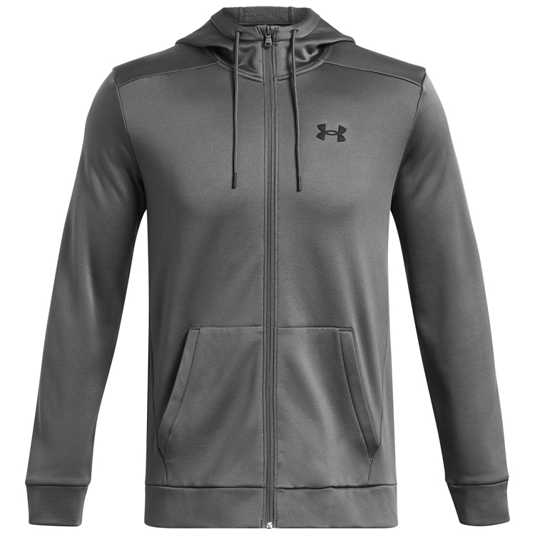Мужская Толстовка Under Armour UA Armour Fleece FZ Hoodie L Серый    photo 4