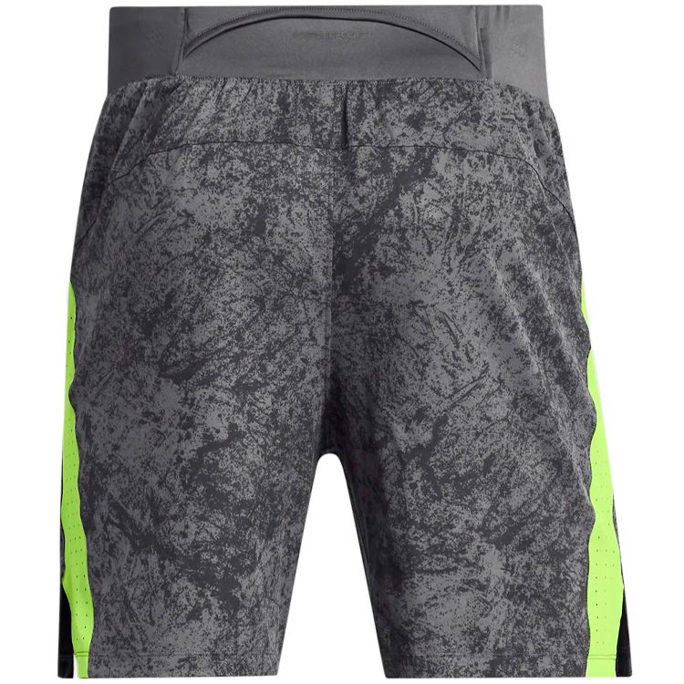 Шорты мужские Under Armour UA LAUNCH PRO 7 PRINTED SHORTS L Серый/Черный photo 2