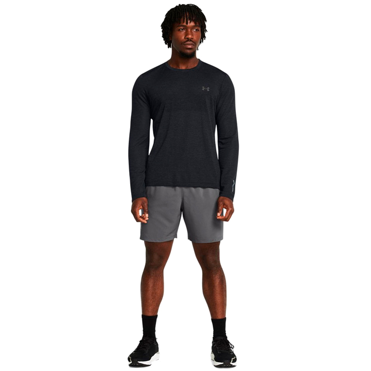 Sorti de bărbați Under Armour UA LAUNCH 7 SHORTS L Gri photo 3