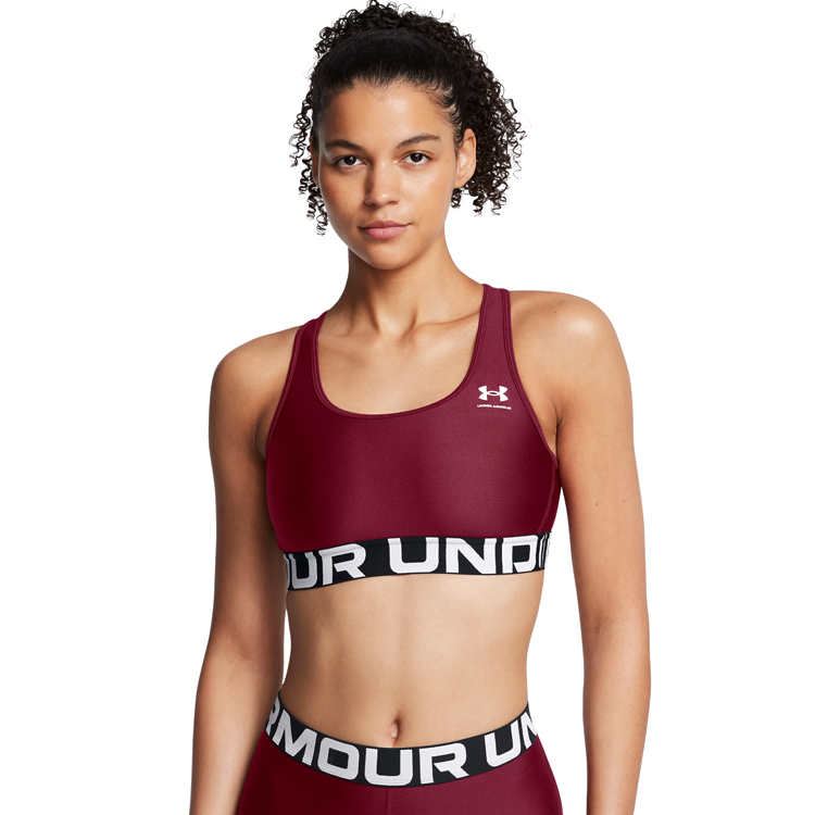 Bra sportive Under Armour UA HG Authentics Mid Branded / Femei / L / Bordo photo 2