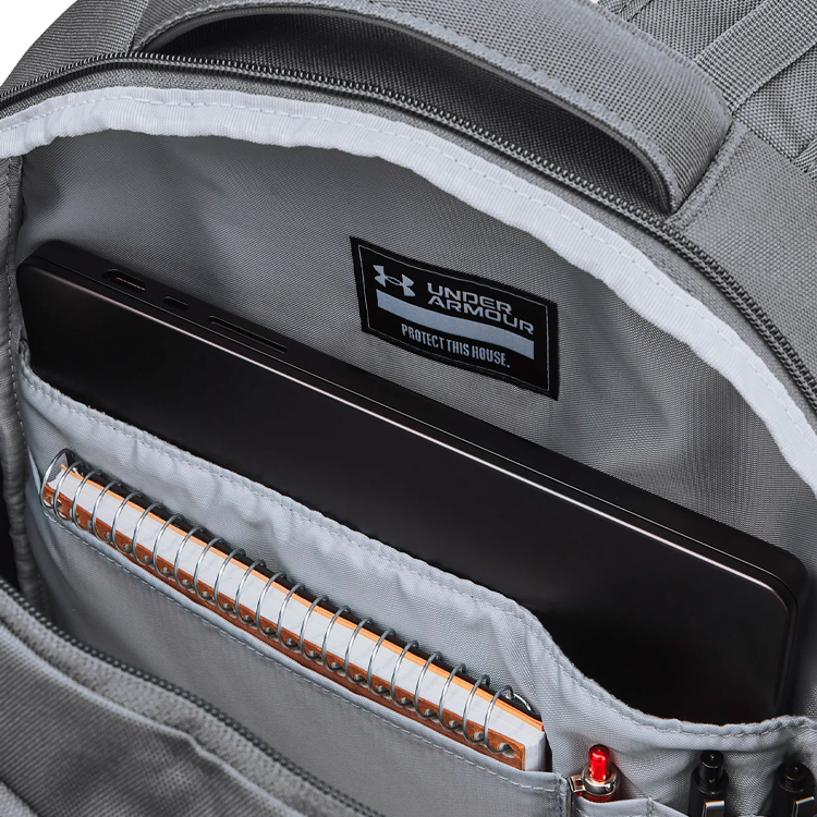 Rucsac  Under Armour UA Hustle 6.0 Backpack/1384672-025/Gri photo 5