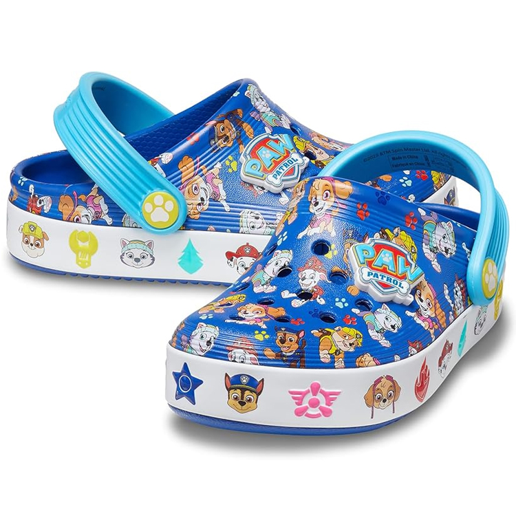 Slapi Crocs Paw Patrol Off Court Clg T pt Unisex / 27-28 / Albastru photo 2