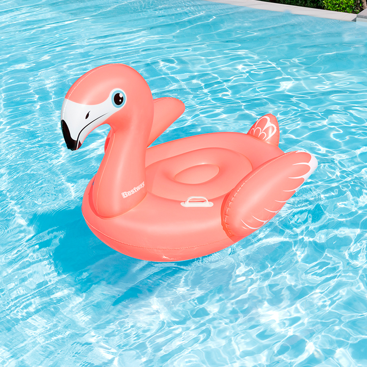 Надувной матрас- плот с ручками Bestway FLAMINGO photo 4