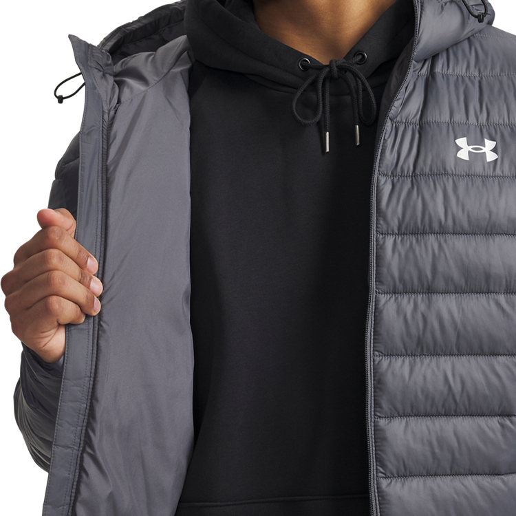 Geacă pt Barbati Under Armour UA Sportswear Ins Jkt L Gri photo 5