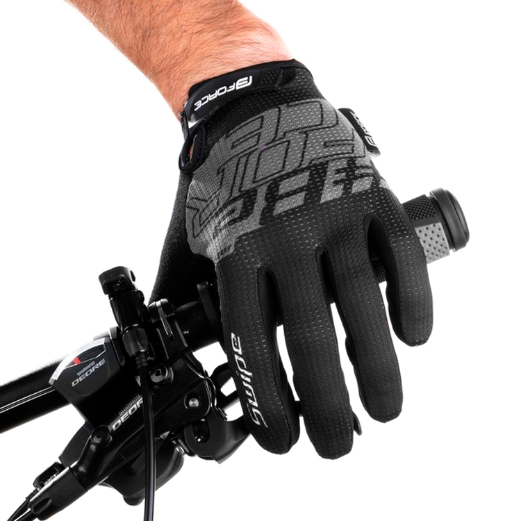 Manusi pentru bicicleta Force MTB SWIPE Negru-gri 905725 photo 2