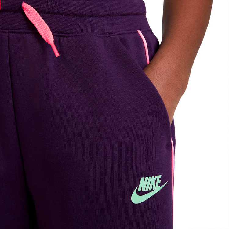 Брюки Nike G NSW  FT HW OH PANT / Женский / L / Фиолетовый photo 5