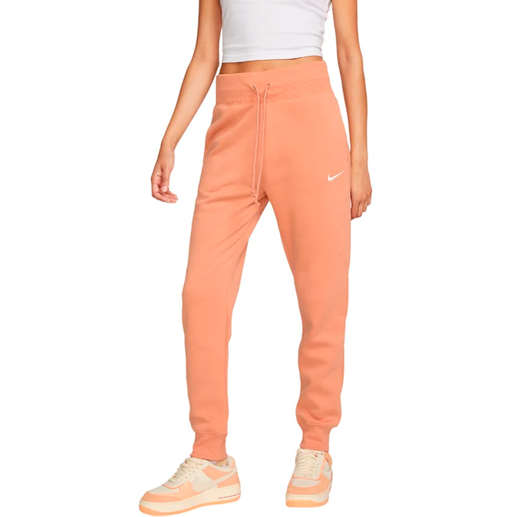 Брюки Nike W NSW PHNX FLC HR PANT STD XS Оранжевый Женский photo 2
