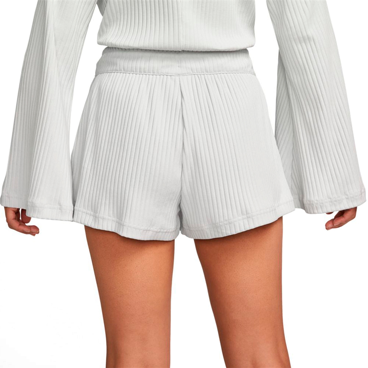 Sorti Nike W NSW RIB JRSY SHORT L Gri Femei photo 5