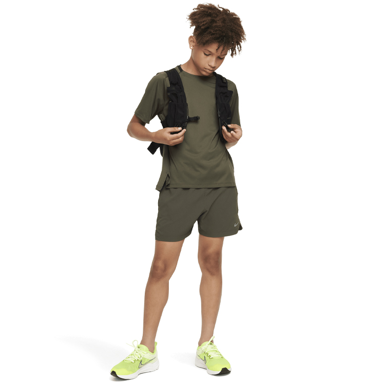 Футболка Nike B NK DF MULTI TECH SS TOP / Мужской / M / Хаки photo 2
