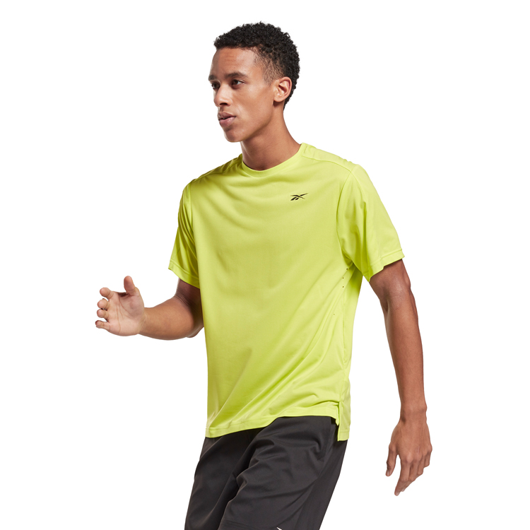 Tricou bărbătesc Reebok UBF Perforated SS T S Galben photo 2