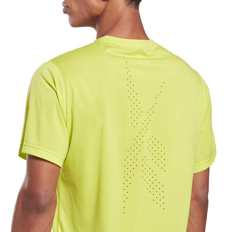 Tricou bărbătesc Reebok UBF Perforated SS T S Galben photo 4