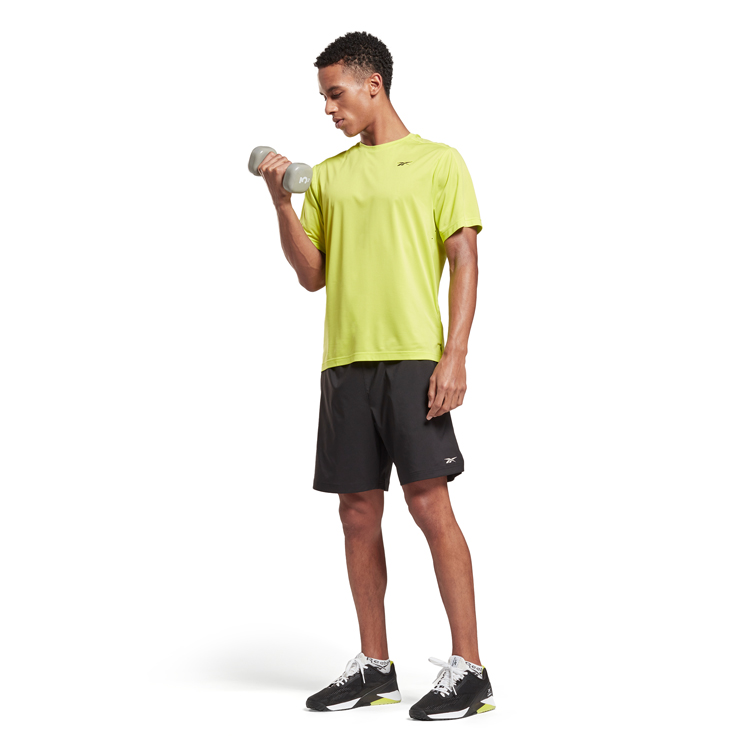 Tricou bărbătesc Reebok UBF Perforated SS T S Galben photo 5
