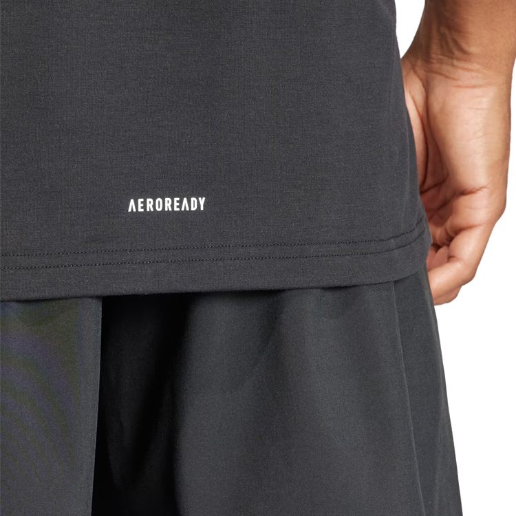 Tricou bărbătesc Adidas D4T TEE XXXL Negru photo 2