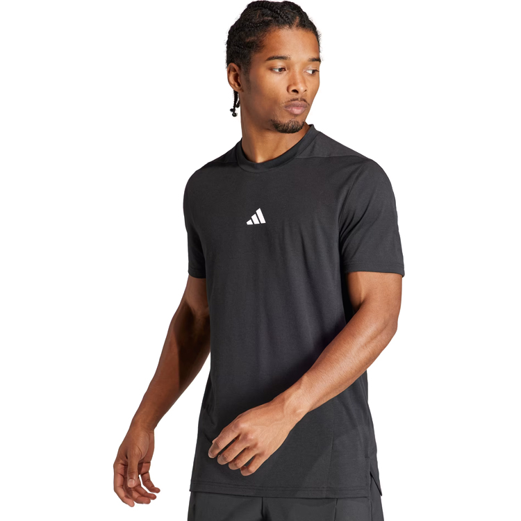 Tricou bărbătesc Adidas D4T TEE XXXL Negru photo 4