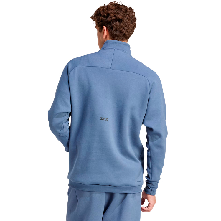 Hanorac pt bărbați Adidas M Z.N.E. H-ZIP XS Albastru photo 5