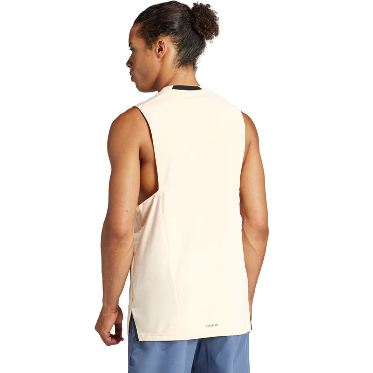 Майка для мужчин Adidas D4T TANK XS Розовый photo 4