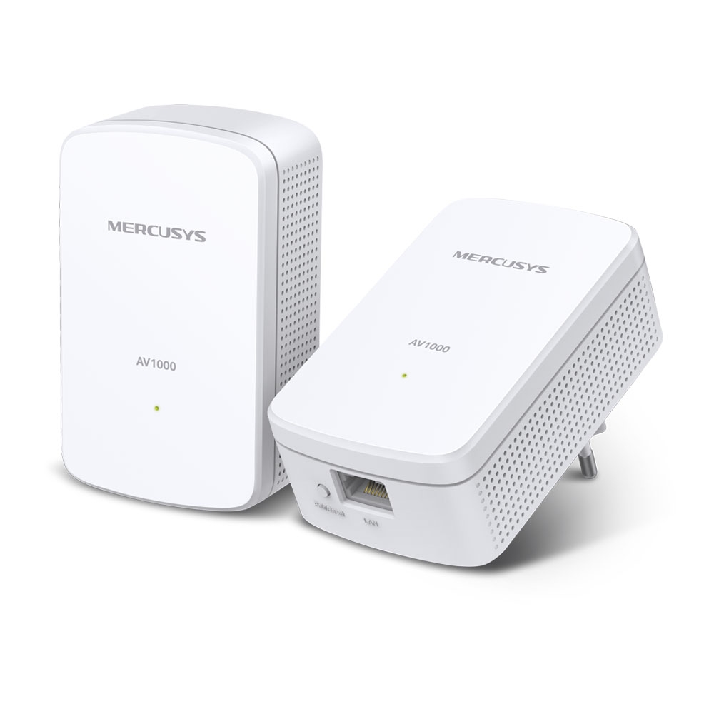 Powerline Adapter MERCUSYS  MP500KIT / 1000Mbps  / 2 Gigabit LAN Port photo 1