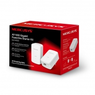 Powerline Adapter MERCUSYS  MP500KIT / 1000Mbps  / 2 Gigabit LAN Port thumbnav 3