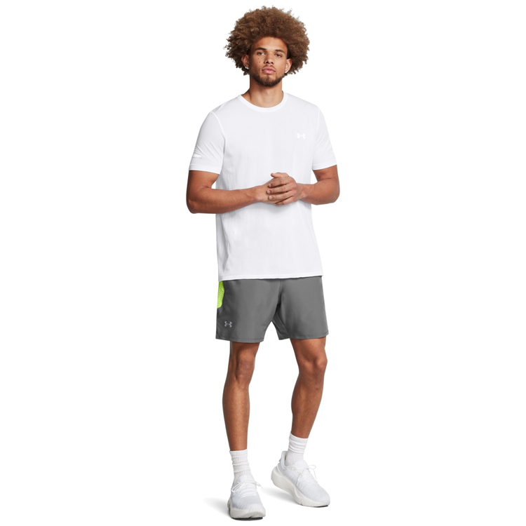 Sorti de bărbați Under Armour UA LAUNCH PRO 2n1 7 SHORTS L Gri photo 2
