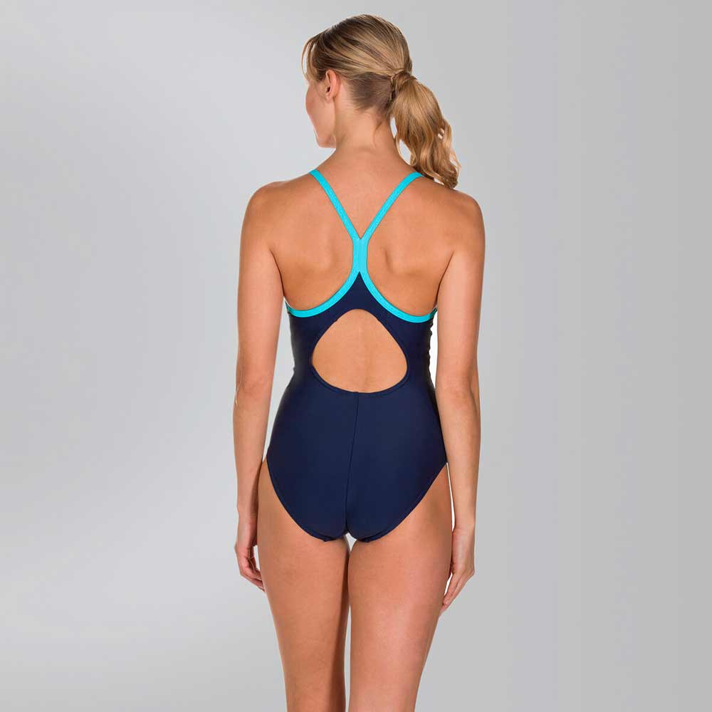 Купальник Speedo THINSTRAP RACERBACK AF / Женский / 28 / Синий photo 2