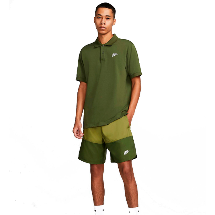 Шорты мужские Nike M NSW SPE WVN FLOW LONG SHORT S Хаки photo 3