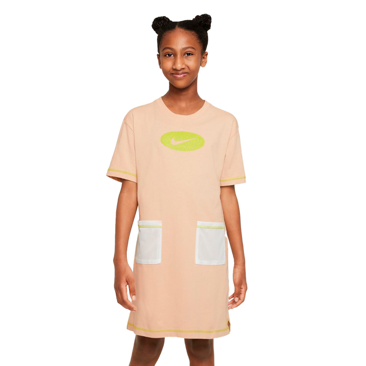 Rochie Nike G NSW IC JRSY DRESS / Femei / L / Roz photo 1 Rochie Nike G NSW IC JRSY DRESS / Femei / L / Roz photo 1