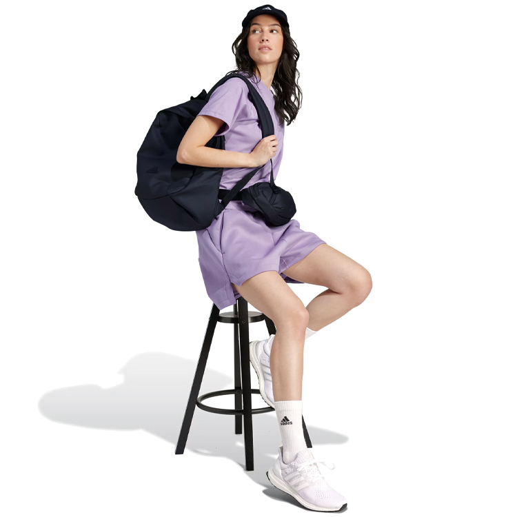 Sorti Adidas W Z.N.E.  SHORT XXS Liliac Femei photo 2