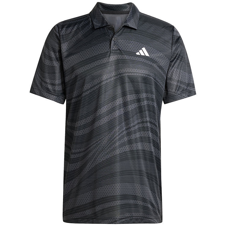  Polo pt bărbați Adidas CLUB GRAPH POLO S Negru  photo 4