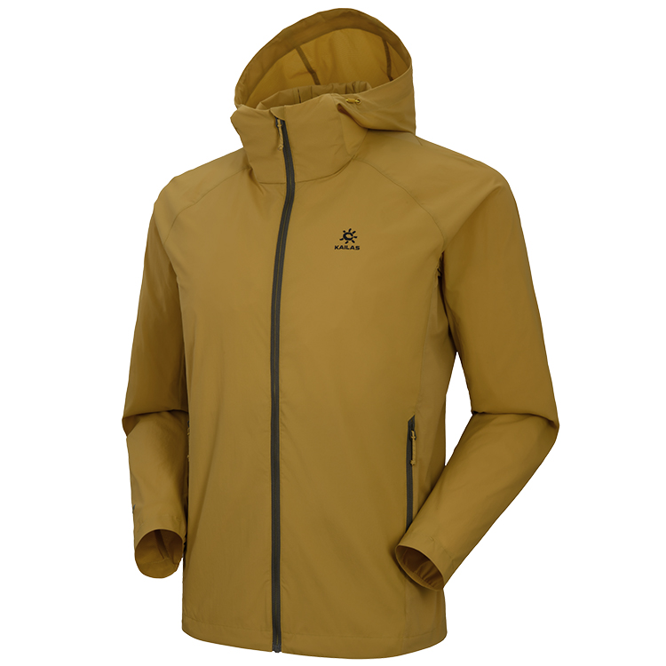 Jachetă Kailas Lightweight Windshell S Galben pentru bărbați  photo 7