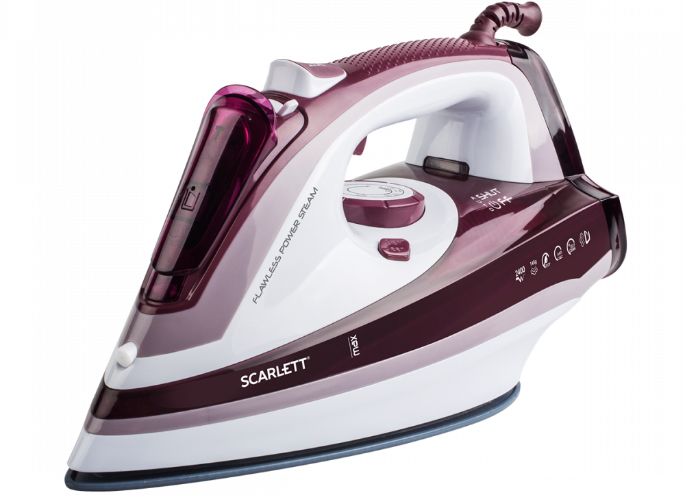 Утюг Scarlett SC-SI30K26, 480 мл, Фиолетовый photo Утюг Scarlett SC-SI30K26, 480 мл, Фиолетовый photo