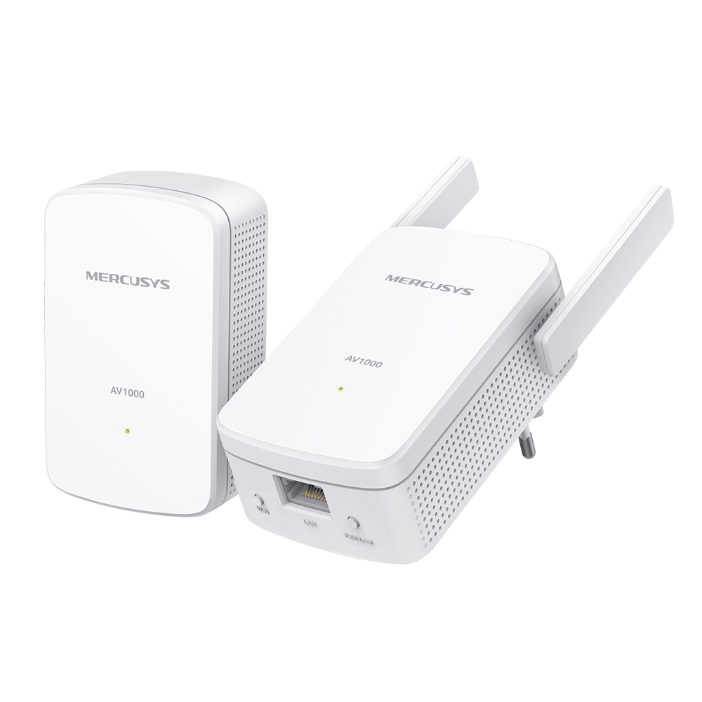 Адаптеры Powerline MERCUSYS  MP510KIT / 1000Mbps  / 1 Gigabit LAN Port photo 1