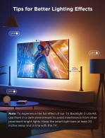 Светодиодная лента для телевизора Govee TV Backlight 3 Lite Kit t (55”-65” + Light Bars 40”-70”) thumbnav 8
